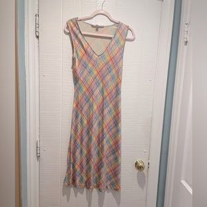 Diane von Furstenberg Multi Color Dress  - Size 8 EUC
